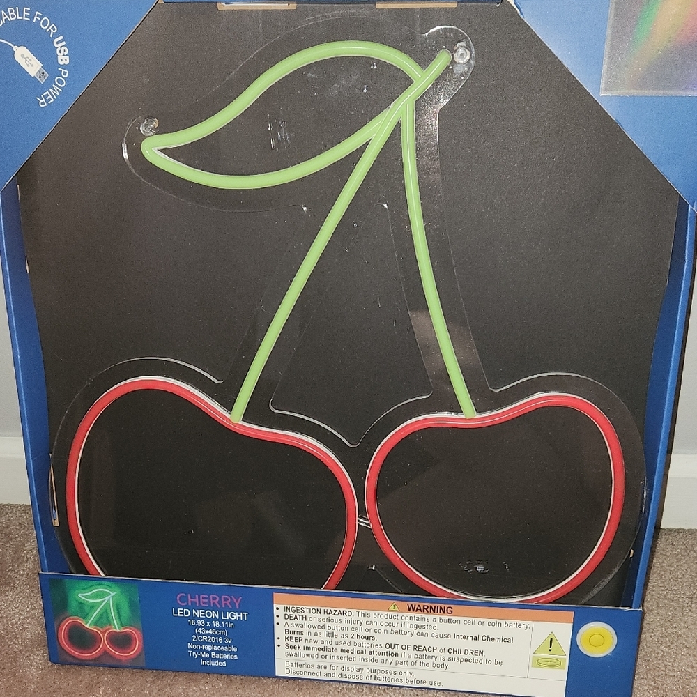 Cherry LED Neon Light